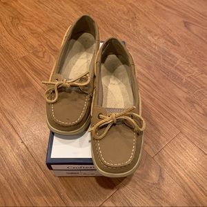 Tan Boat Shoes 9.5